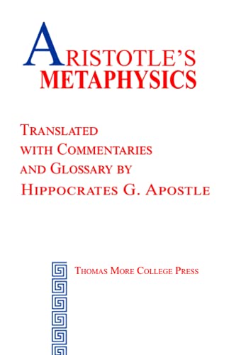 Aristotle's Metaphysics von Thomas More College Press